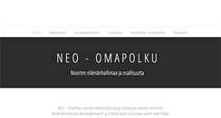 Desktop Screenshot of omapolku.fi